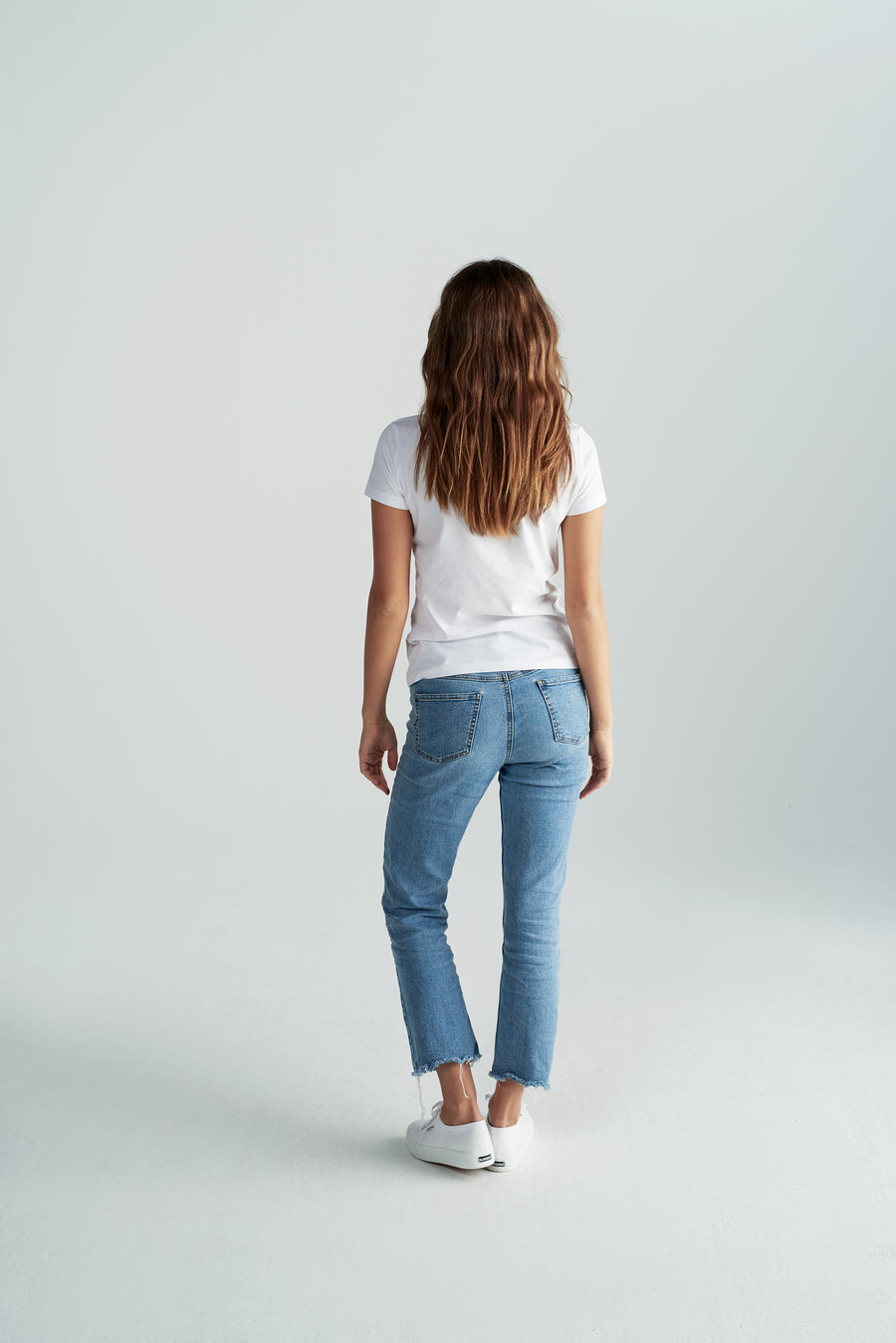 Nachhaltiges Damen-T-Shirt "Waltraud" in Weiß