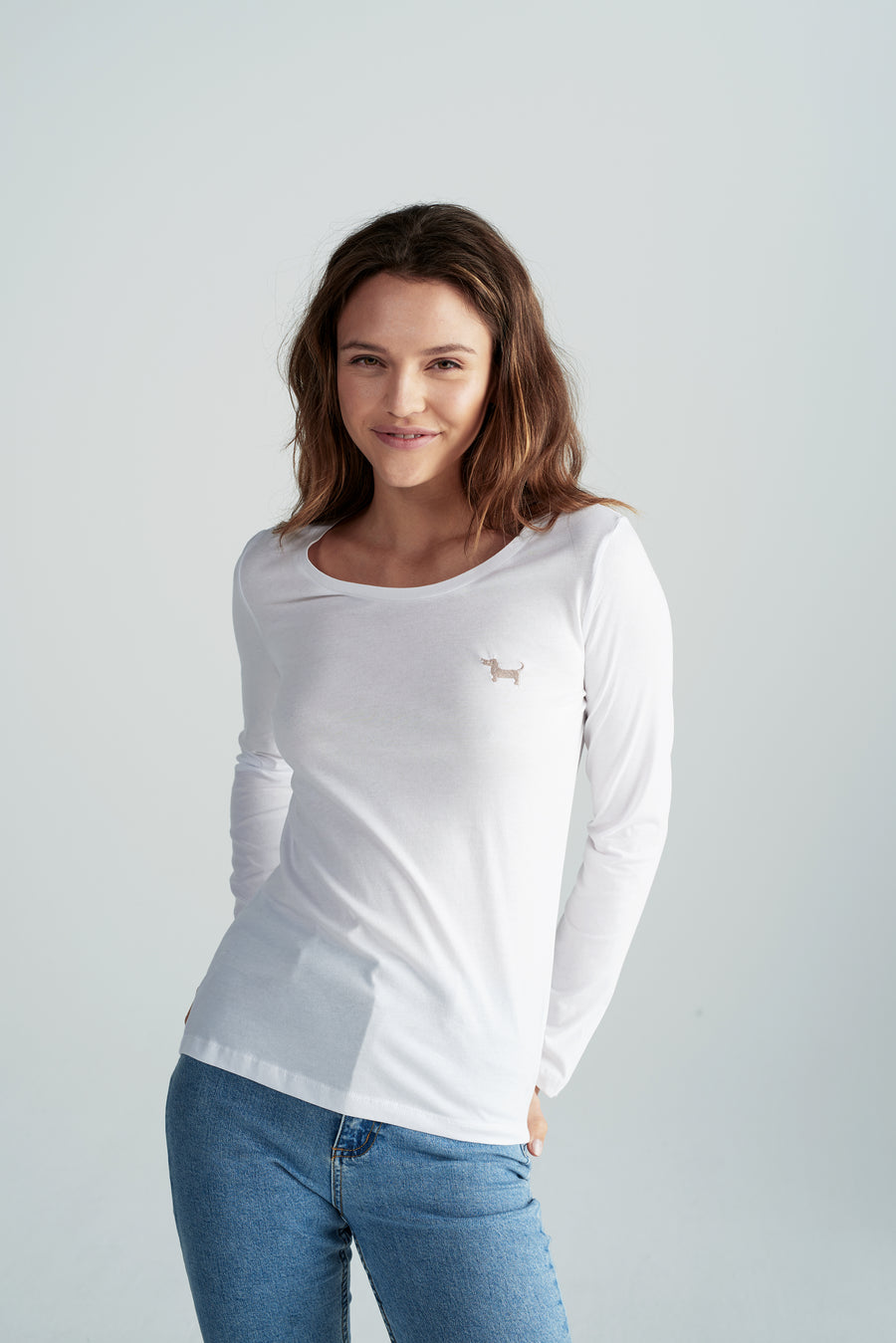 Nachhaltiges Damen-Shirt "Susi" in Weiß