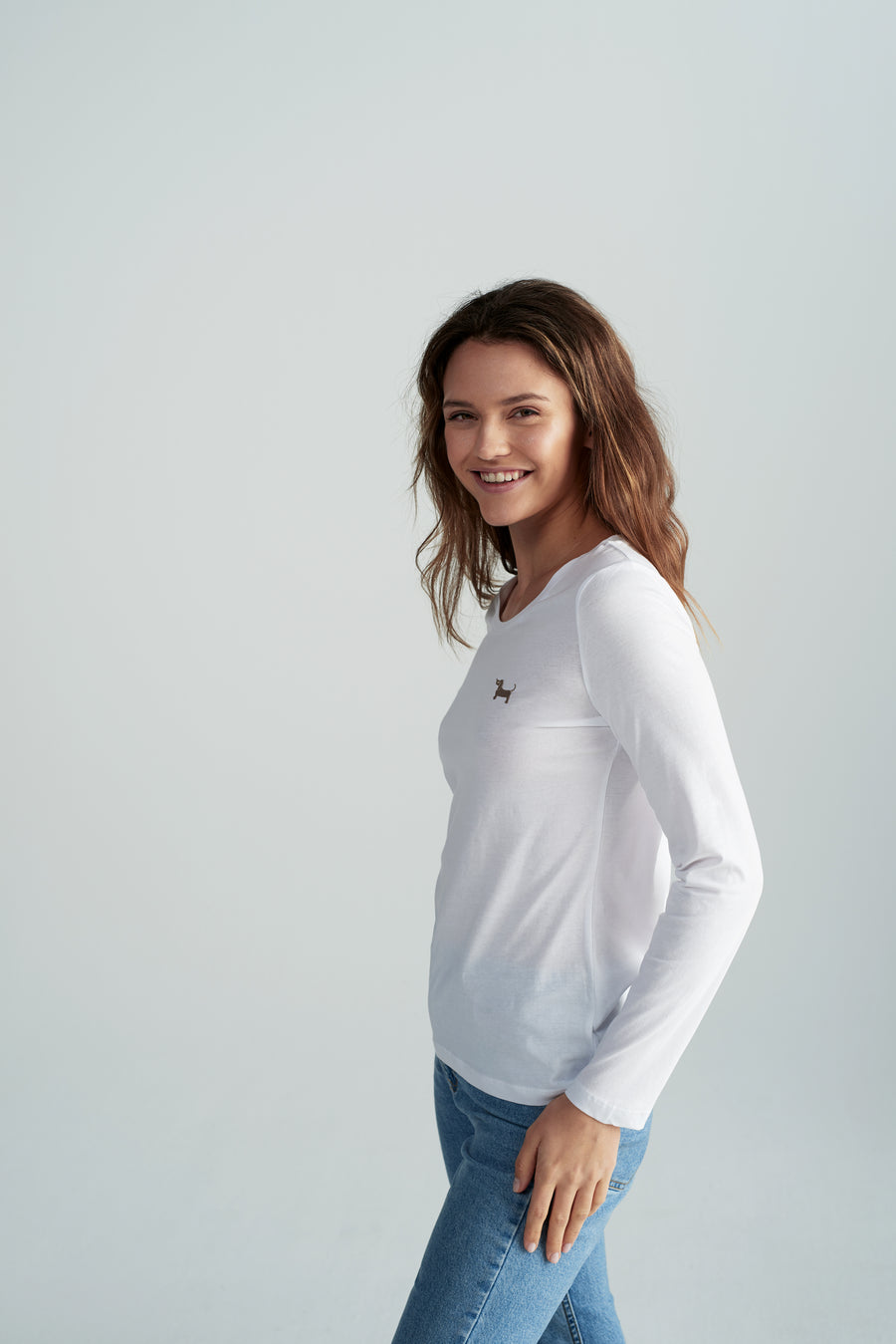 Nachhaltiges Damen-Shirt "Susi" in Weiß